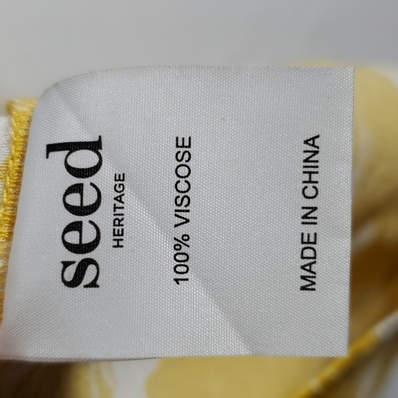 Seed Heritage Floral Print Viscose Dress Size 10 - Picture 10 of 11